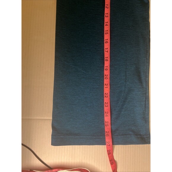 Under Armour Polo Shirt Mens L Blue Golf Preppy HeatGear Casual Short Sleeve - Picture 8 of 10